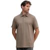 Michael Kors - Polo in Cotone Stretch a Nido d'Ape - - Tops - Uomo - Marrone
