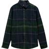 Barbour - Woodlane Brushed Check Overshirt - - Jackets - Uomo - Blu