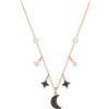 Swarovski - Collana Simbolica Luna e Stella - - Accessories - Donna - Marrone