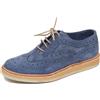 Corvari - Scarpe stringate in camoscio/nabuk azzurro - - Shoes - Uomo - Blu