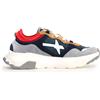 W6YZ - Sneakers Blu con Design Unico - - Shoes - Uomo - Multicolore