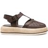 Sergio Moretti - Sandali con zeppa open-toe - - Shoes - Donna - Marrone
