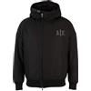 Armani Exchange - Giubbotto Bomber con Cappuccio - - Jackets - Uomo - Nero
