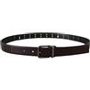 Dolce & Gabbana - Cintura in Pelle Perforata - - Accessories - Uomo - Rosso