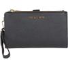 Michael Kors - Jet Set Travel Large Double Zip Wristlet - - Bags - Donna - Nero