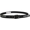 Dolce & Gabbana - Cintura con fibbia Barcode argento - - Accessories - Uomo - Nero