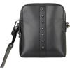 John Richmond - Borsa a Tracolla Verticale con Borchie - - Bags - Uomo - Nero