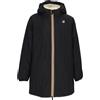 K-Way - Parka Jacinthe Orsetto 3/4 - - Coats - Donna - Nero
