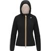 K-Way - Giacca Reversibile Impermeabile Nero/Beige - - Jackets - Donna - Nero