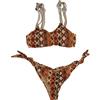 Me-Fui - Bikini Bandeau in Pizzo - - Swimwear - Donna - Multicolore