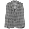 Circolo 1901 - Giacca in Pile a Quadri Blu - - Jackets - Uomo - Multicolore