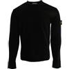 Stone Island - Maglione Girocollo in Misto Lana - - Knitwear - Uomo - Blu