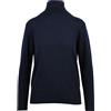 Alpha Studio - Dolcevita Turtleneck - - Knitwear - Donna - Blu