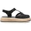 Sergio Moretti - Sandali con zeppa Smr6045 - - Shoes - Donna - Nero