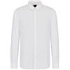 Armani Exchange - Camicia Popeline Slim Fit - - Shirts - Uomo - Bianco