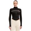 Guess - Felpa con zip e logo - - Sweatshirts & Hoodies - Donna - Nero