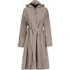 Rains - Giacca Lunga Linea Ad A - - Coats - Donna - Grigio