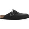 Birkenstock - Boston Oiled Leather Narrow Fit - - Shoes - Donna - Nero