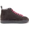 Panchic - Stivaletti alla Caviglia Eco-Fur Antracite-Marrone Rosato - - Shoes - Donna - Grigio