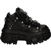 New Rock - Wall Platform Boot - - Shoes - Donna - Nero