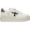 Premiata - Sneakers Bianche con Dettagli in Pelle di Pony - - Shoes - Donna - Bianco