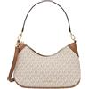 Michael Kors - Borsa a tracolla convertibile Jet Set media con logo firmato - - Bags - Donna - Beige