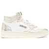 Autry - Medalist Mid Bicolor High Top Sneakers - - Shoes - Donna - Bianco