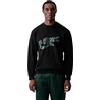 Lacoste - Felpa in Cotone Made in France - - Sweatshirts & Hoodies - Uomo - Nero