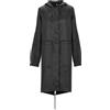 Rains - Impermeabile nero con cappuccio e coulisse - - Coats - Donna - Nero