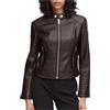 Guess - Marlene Caribou PU Moto Jacket - - Jackets - Donna - Marrone