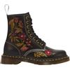 Dr. Martens - 1460 Pascal Floral 8-Eye Wanama Boot - - Shoes - Donna - Nero