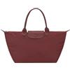 Longchamp - Le Pliage One Borsa con manico superiore L Tela - - Bags - Donna - Rosso