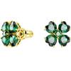 Swarovski - Orecchini da Donna Quadrifoglio Verde Idyllia 5666236 - - Accessories - Donna - Giallo