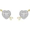 Swarovski - Idyllia Stud Earrings - - Accessories - Donna - Grigio