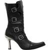 New Rock - Ankle Stivali - - Shoes - Donna - Nero