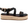 Michael Kors - Lynn Leather Platform Espadrille Sandal - - Shoes - Donna - Nero