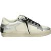 Crime London - Sneakers Basse in Pelle con Glitter - - Shoes - Donna - Bianco