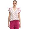 Liu Jo - Gilet Scollo a V - - Knitwear - Donna - Beige