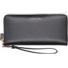 Michael Kors - Jet Set Travel Large Leather Continental Wallet - - Accessories - Donna - Nero
