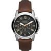 Fossil - Grant Chronograph Watch Fs4813 - - Accessories - Uomo - Marrone