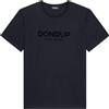 Dondup - T-shirt girocollo regular fit - - Tops - Uomo - Nero