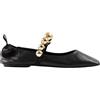 Souliers Martinez - Ballerina Flamenca in Pelle - - Shoes - Donna - Nero