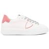 Philippe Model - Sneakers Bianche e Rosa Corallo - - Shoes - Donna - Bianco