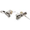 Pandora - Orecchini a Bottone Fiocco Brillante - - Accessories - Donna - Grigio