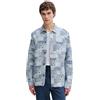 Les Deux - Overshirt Patchwork Jacquard - - Jackets - Uomo - Blu