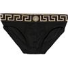 Versace - Greca Border Briefs - - Underwear - Uomo - Nero
