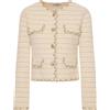 Fracomina - Cardigan in Bouclé - - Knitwear - Donna - Beige