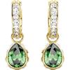 Swarovski - Orecchini a goccia da donna verdi Chroma:pe Mini Hoop Gre/Gos 5662922 - - Accessories - Donna - Giallo