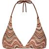 MC2 Saint Barth - Guiana Fully Adjustable Triangle Bikini Top - - Swimwear - Donna - Marrone