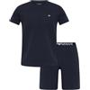 Emporio Armani - Pigiama Corto - - Nightwear & Lounge - Uomo - Blu